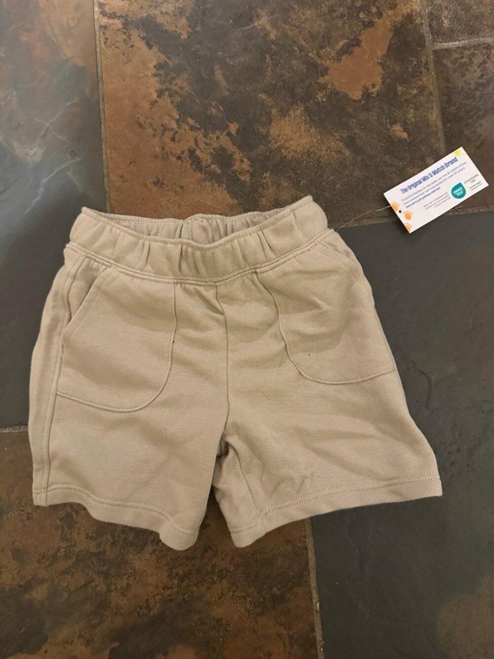 Garanimals Baby Toddler 3t Boys Khaki Shorts Pull On Elastic Waist New tags